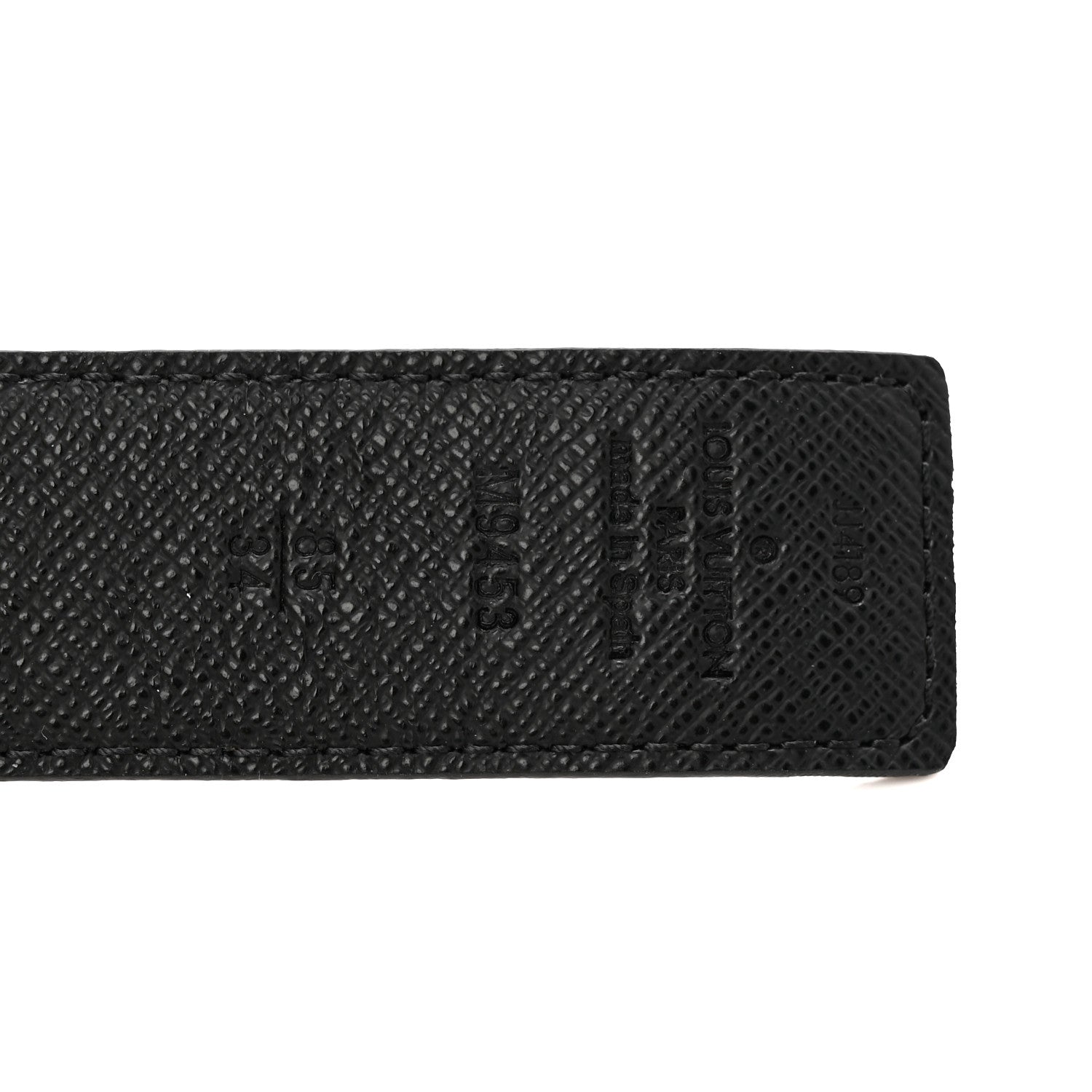 Louis Vuitton Calfskin Monogram 30mm LV Initiales Reversible Belt 85 34 Black 5 of 7