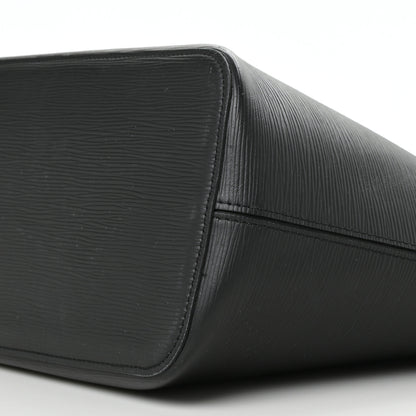 Louis Vuitton Epi Neverfull MM Black 9 of 9