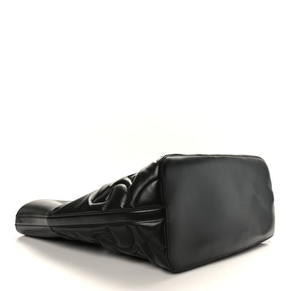 Alexander McQueen Calfskin Quilted Large The Bow Bag Black 5 of 9