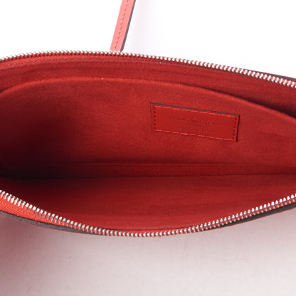 Louis Vuitton Epi Neverfull MM GM Pochette Carmine 6 of 7