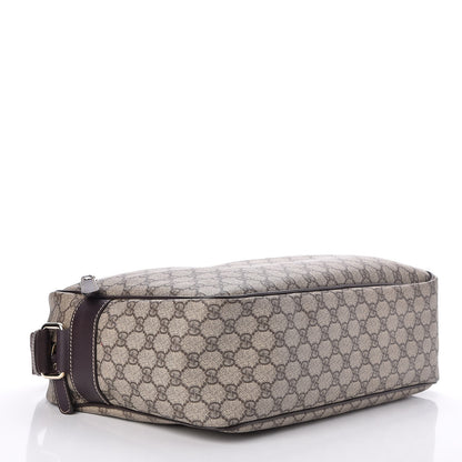 Gucci GG Plus Monogram Large Messenger Bag Dark Brown 4 of 10