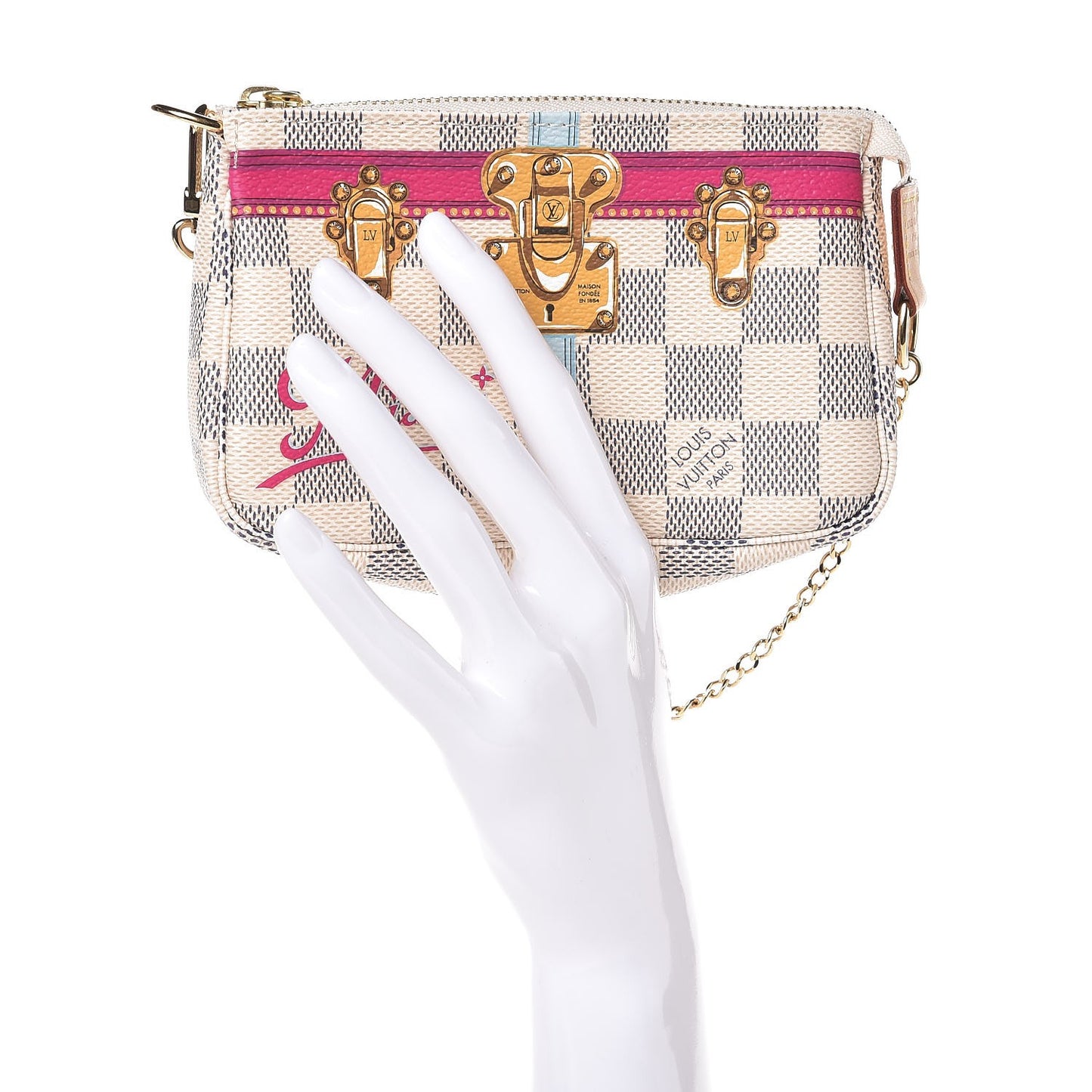 Damier Azur Summer Trunks Miami Mini Pochette Accessories