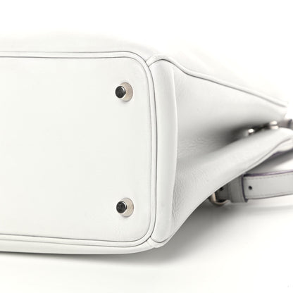 Christian Dior Smooth Calfskin Large Diorissimo Tote White 11 of 14