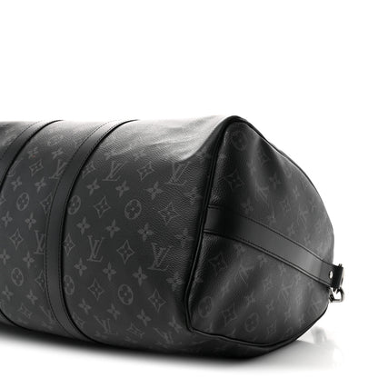 Louis Vuitton Monogram Eclipse Keepall Bandouliere 45 9 of 9