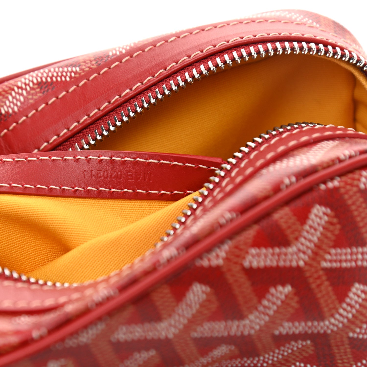 Goyard Goyardine Sac Cap Vert Red 6 of 9