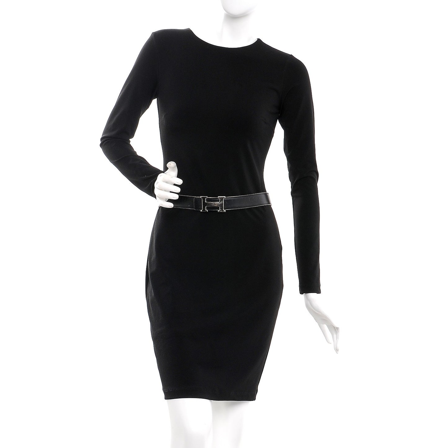 Box Togo H Belt 75 Black Gold