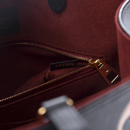 Louis Vuitton Empreinte Monogram Giant Onthego MM Black Beige 9 of 10