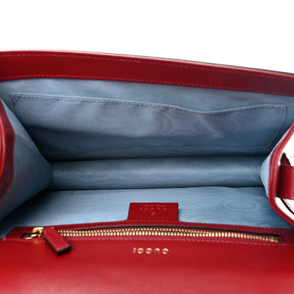 Gucci Suede Small Torchon GG Ring Shoulder Bag New Cherry Red 5 of 12