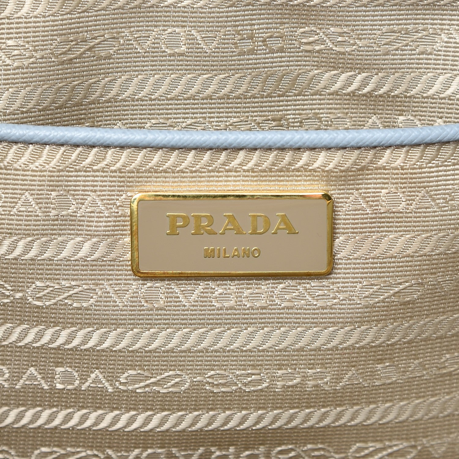Prada Saffiano Large Galleria Double Zip Tote Lago 6 of 12