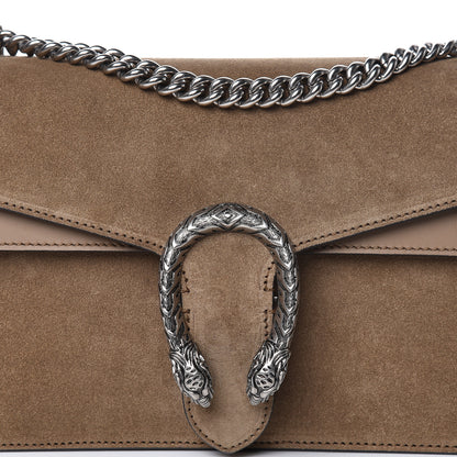 Gucci Suede Small Dionysus Shoulder Bag Taupe 12 of 12
