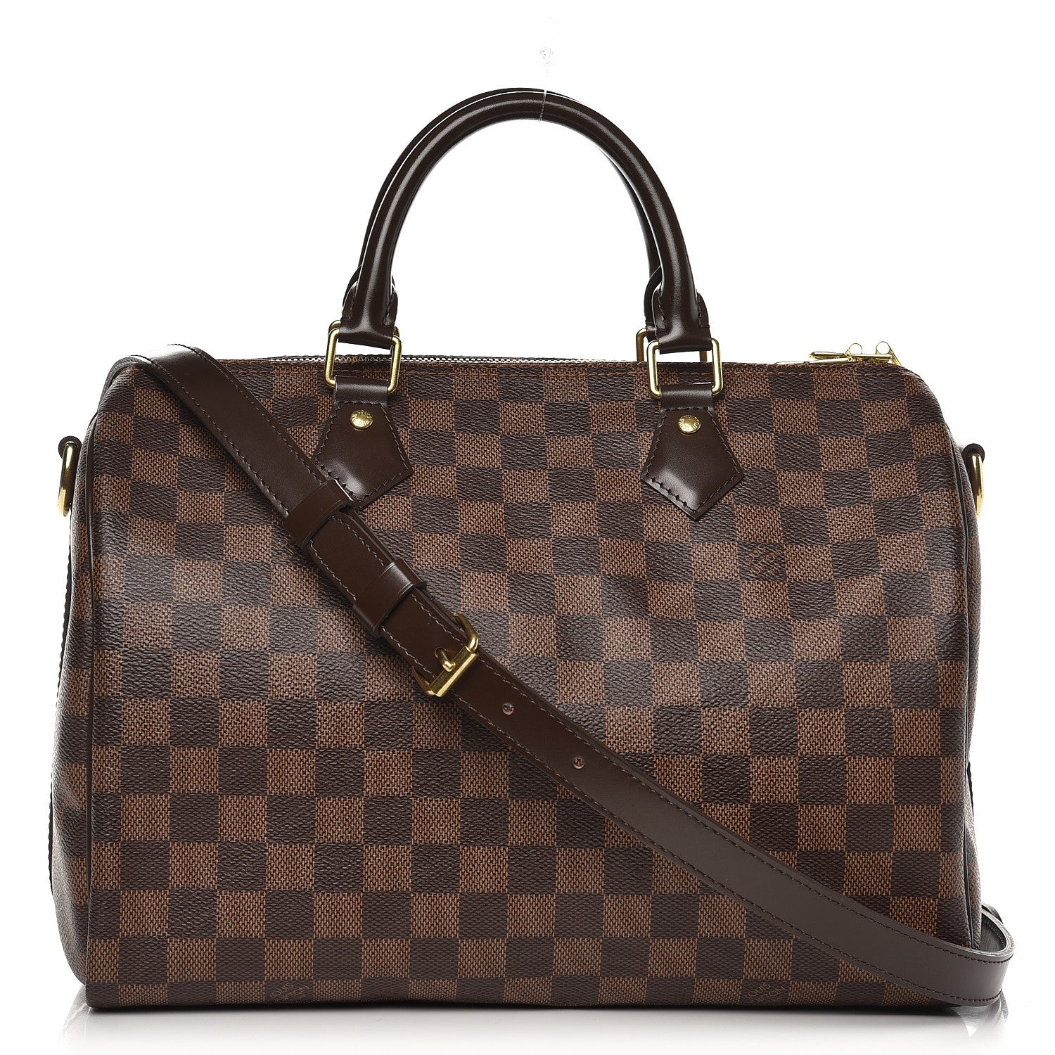 Louis Vuitton Damier Ebene Speedy Bandouliere 30 1 of 8