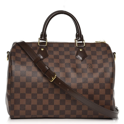 Louis Vuitton Damier Ebene Speedy Bandouliere 30 1 of 8
