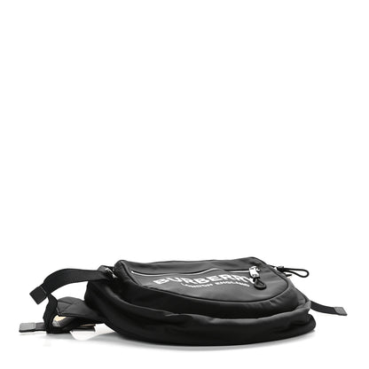 Burberry Econyl Logo Print Large Cannon Bum Bag Black 3 of 7