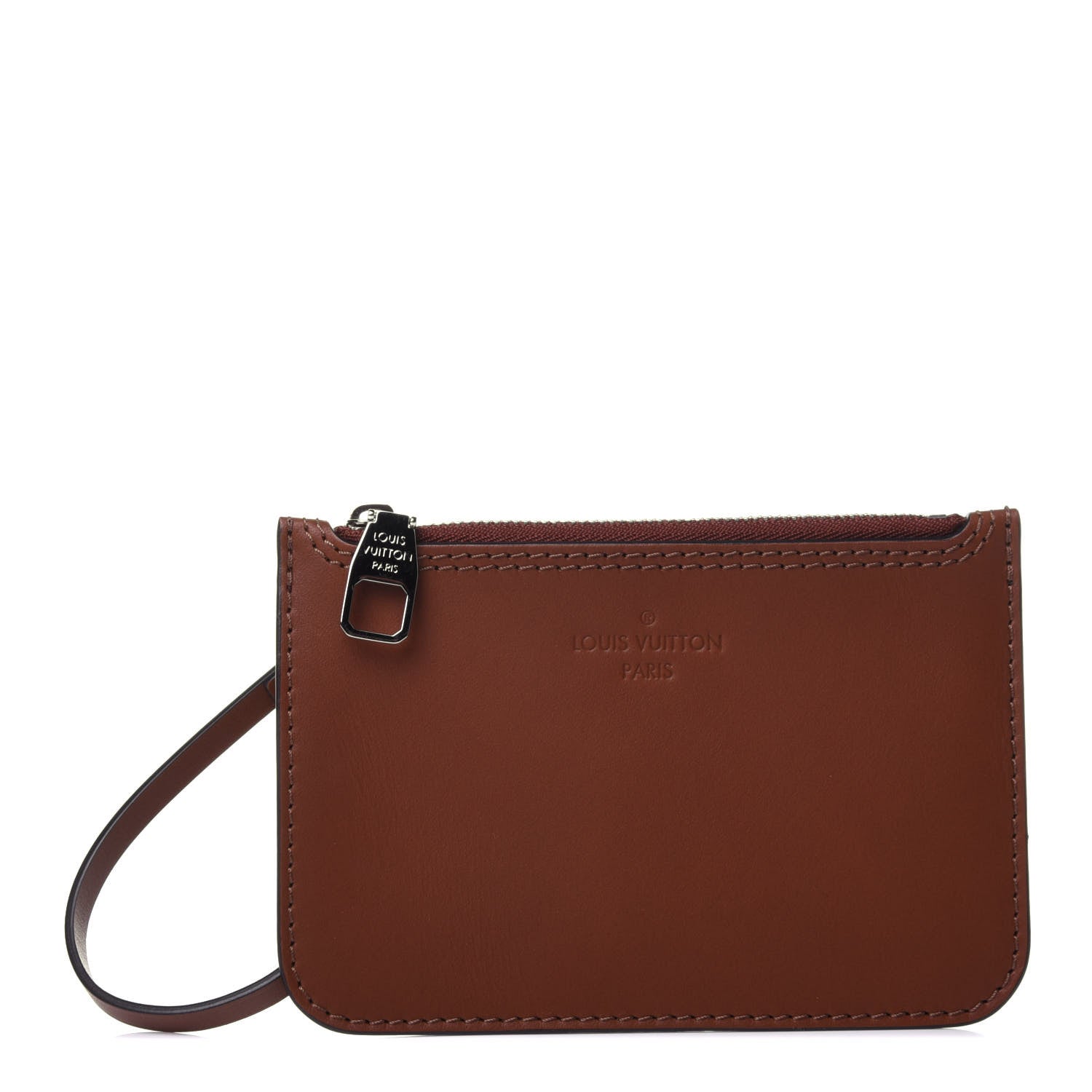 Louis Vuitton Calfskin Hina PM Pochette Pumpkin 1 of 9