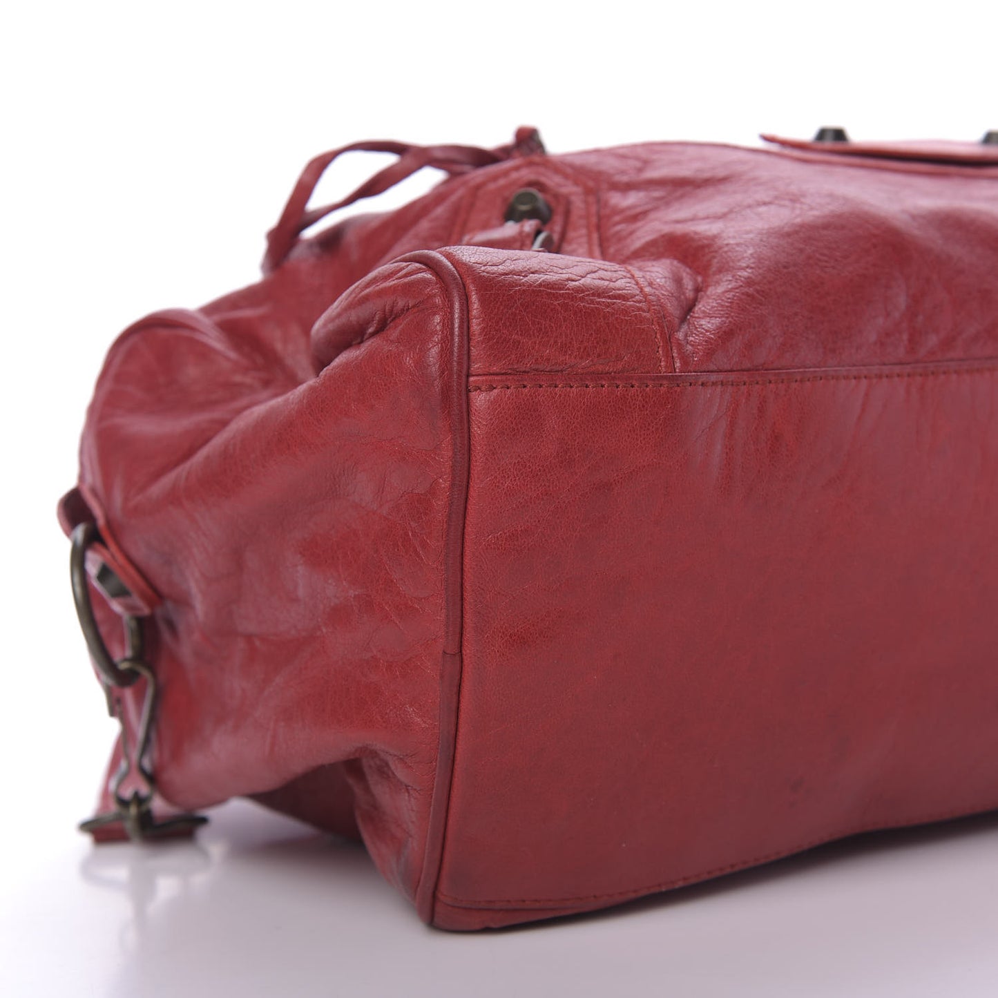 Chevre Classic Hardware Twiggy Rouge Grenat