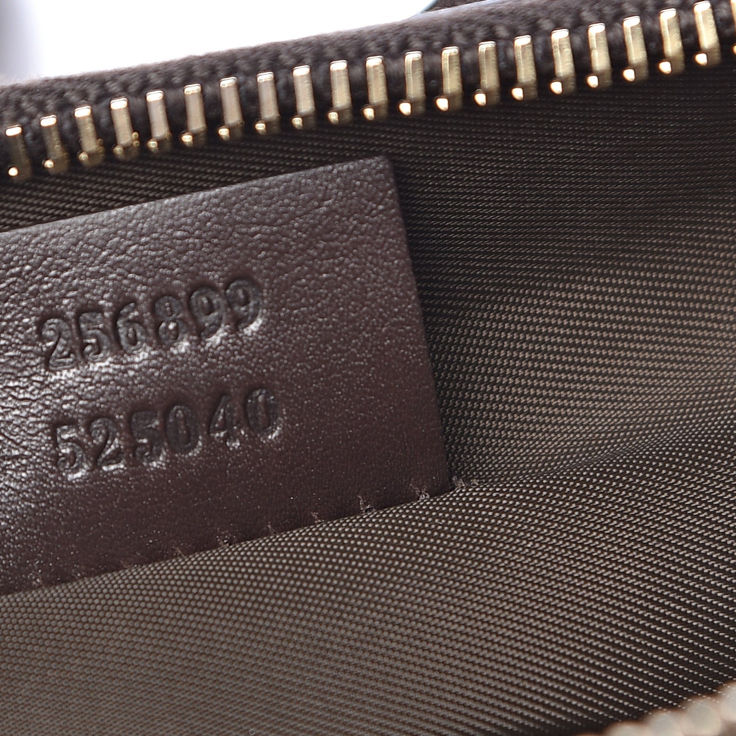 Gucci Monogram GG Heart Charm Crossbody Pochette Brown 7 of 10