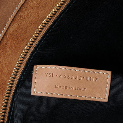 Saint Laurent Smooth Calfskin Medium Supple Sac De Jour Brown 8 of 8