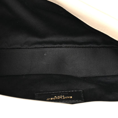 Saint Laurent Plunged Lambskin Calypso Blanc Vintage 4 of 12