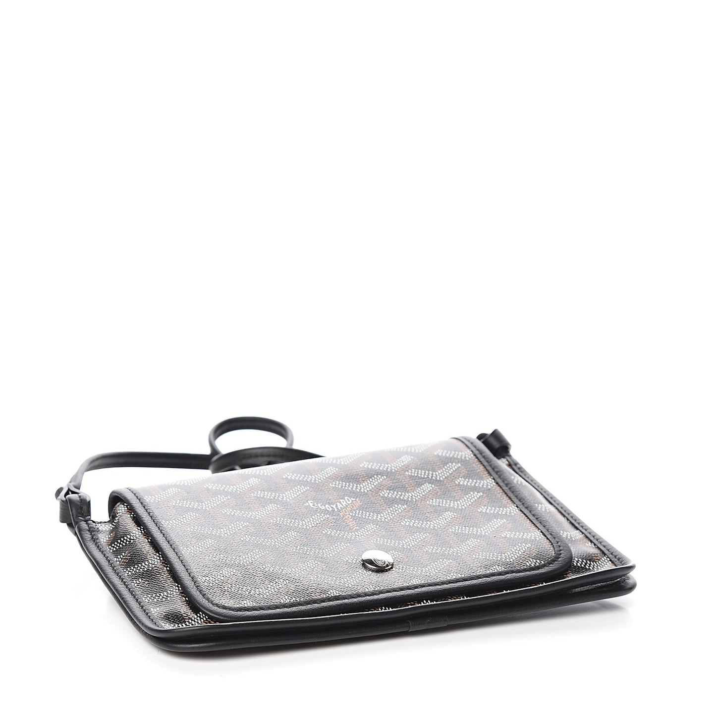 Goyardine Plumet Wallet Clutch Black