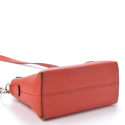 Fendi Vitello Dolce Mini By The Way Boston Bag Papavero 3 of 11