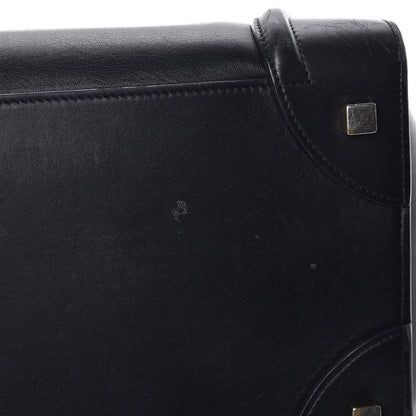 Celine Smooth Calfskin Mini Luggage Black 27 of 28