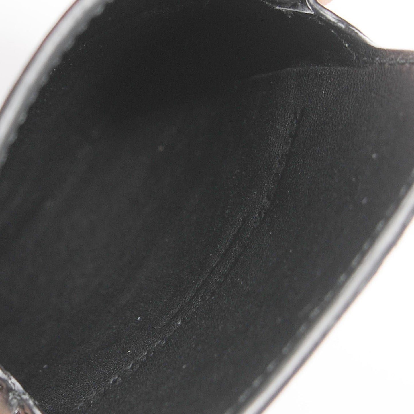 Agneau Giant Gold Smart Phone Pouch Black