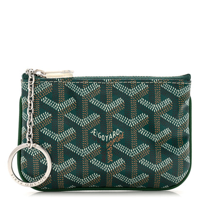 Goyard Goyardine Nano Senat Key Pouch Green 1 of 8