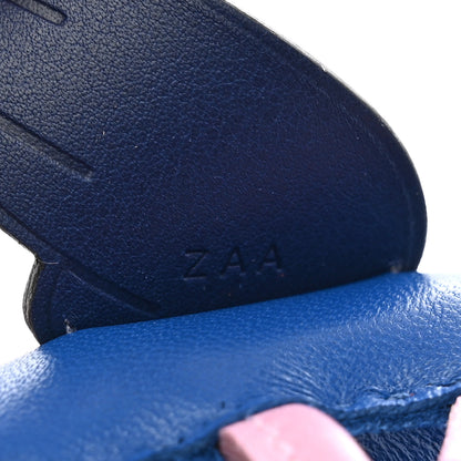 Hermes Milo Lambskin Grigri Rodeo Pegase Horse Bag Charm PM Bleu France Mauve Sylvestre Bleu Saphir 4 of 4