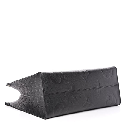 Louis Vuitton Empreinte Monogram Giant Onthego GM Black 5 of 11