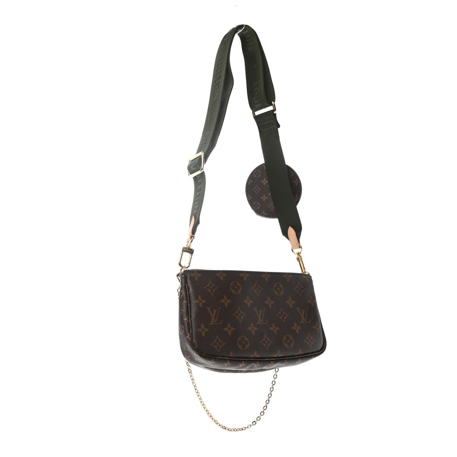 Louis Vuitton Monogram Multi Pochette Accessories Kaki 2 of 6