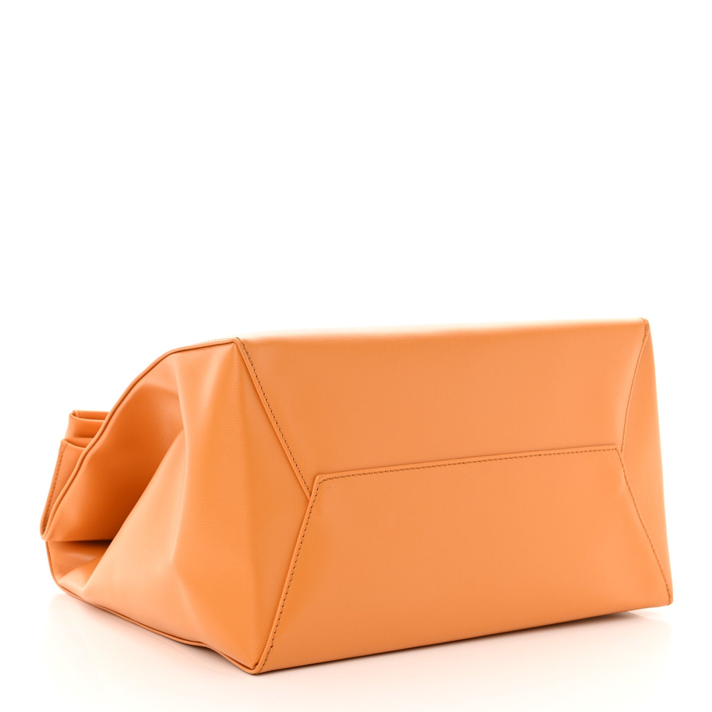 LOUIS VUITTON Calfskin Sandwich Bag Safran