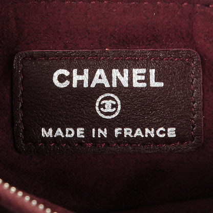 Chanel Caviar Quilted Mini Phone Holder Clutch Black 6 of 7
