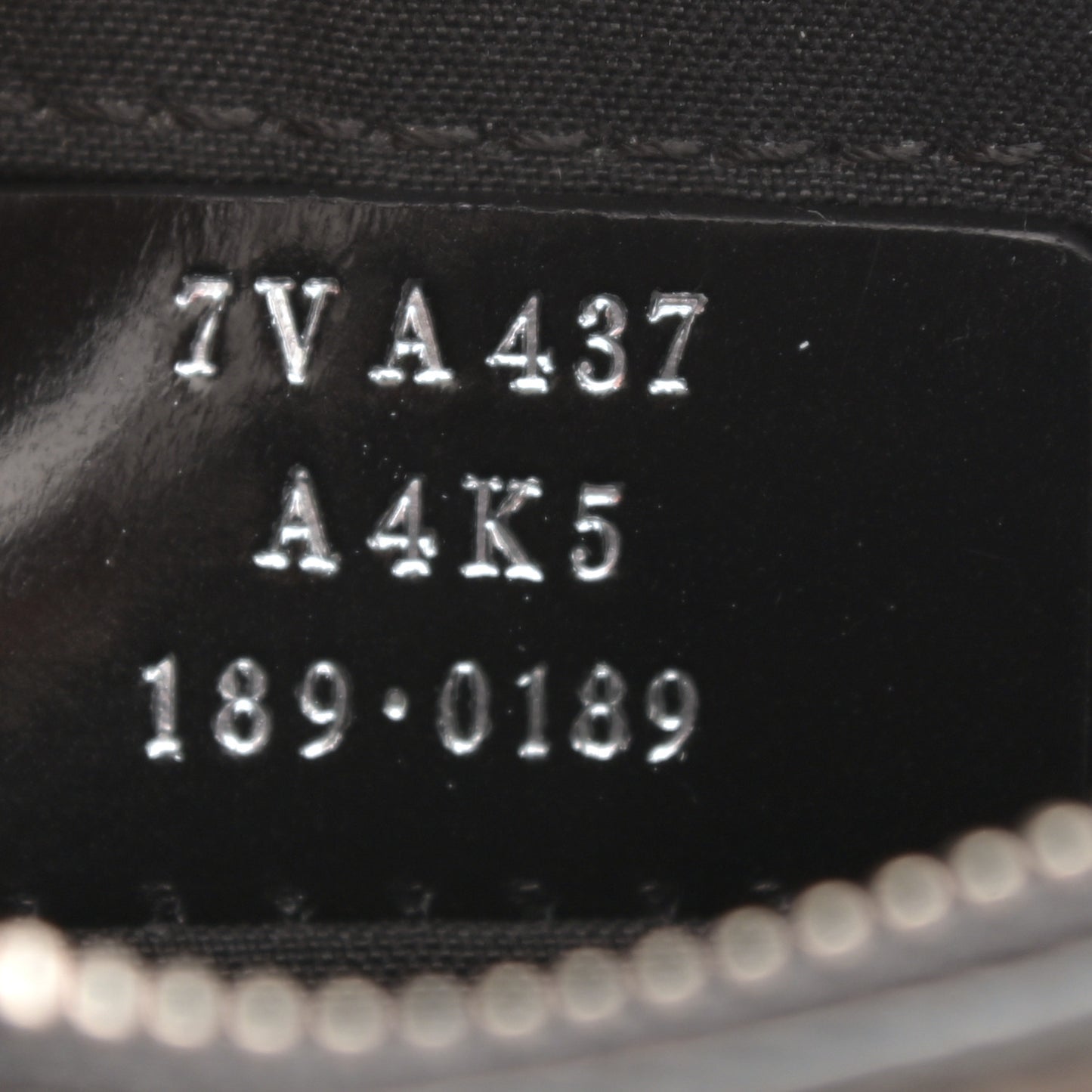 Vitello Century Bi-Color FF 1974 Embossed Messenger Maya Black