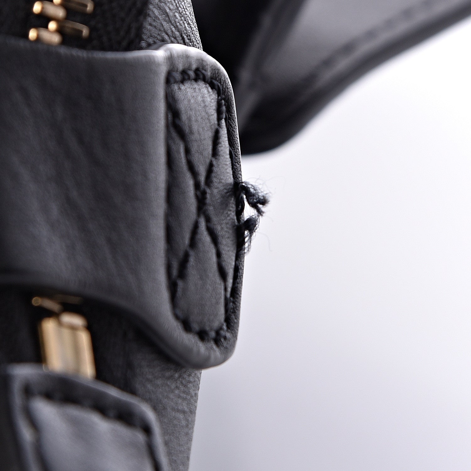 Celine Drummed Calfskin Mini Luggage Black 9 of 18