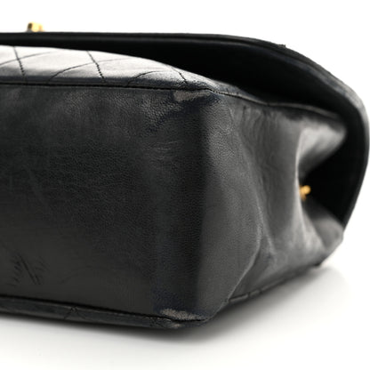 Chanel Lambskin Quilted Medium Single Flap Black 11 of 19