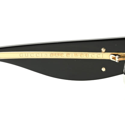 Gucci Acetate Crystal Embellished Sunglasses GG0782S Black Gold 7 of 8