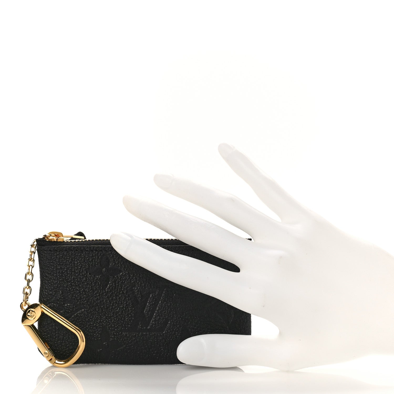 Louis Vuitton Empreinte Monogram Giant Key Pouch Black 2 of 8