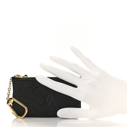 Louis Vuitton Empreinte Monogram Giant Key Pouch Black 2 of 8