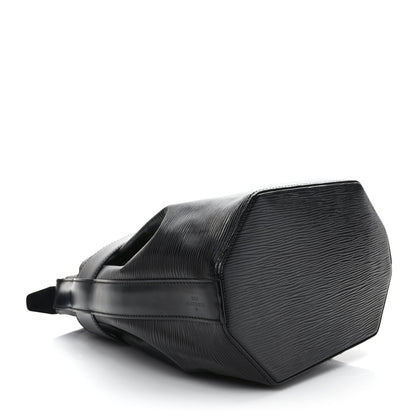 Louis Vuitton Epi Sac D'epaule Black 4 of 9