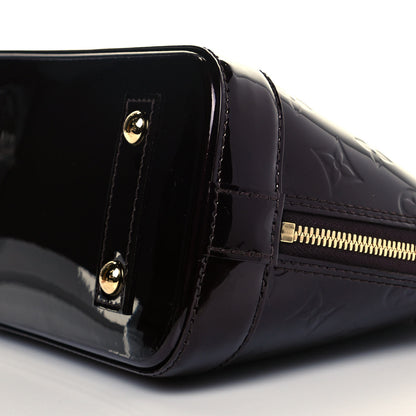 Louis Vuitton Vernis Alma BB Amarante 10 of 11