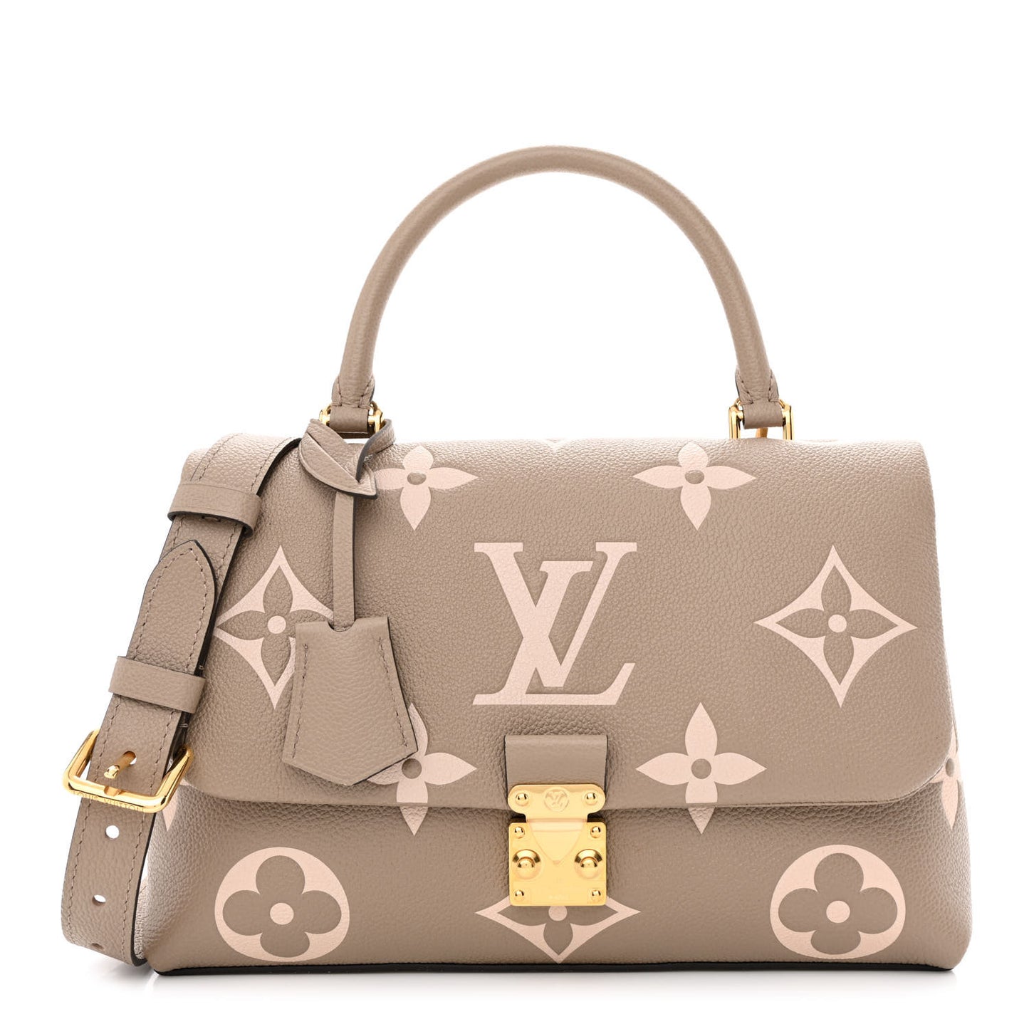 Empreinte Monogram Giant Madeleine MM Dove Grey Beige