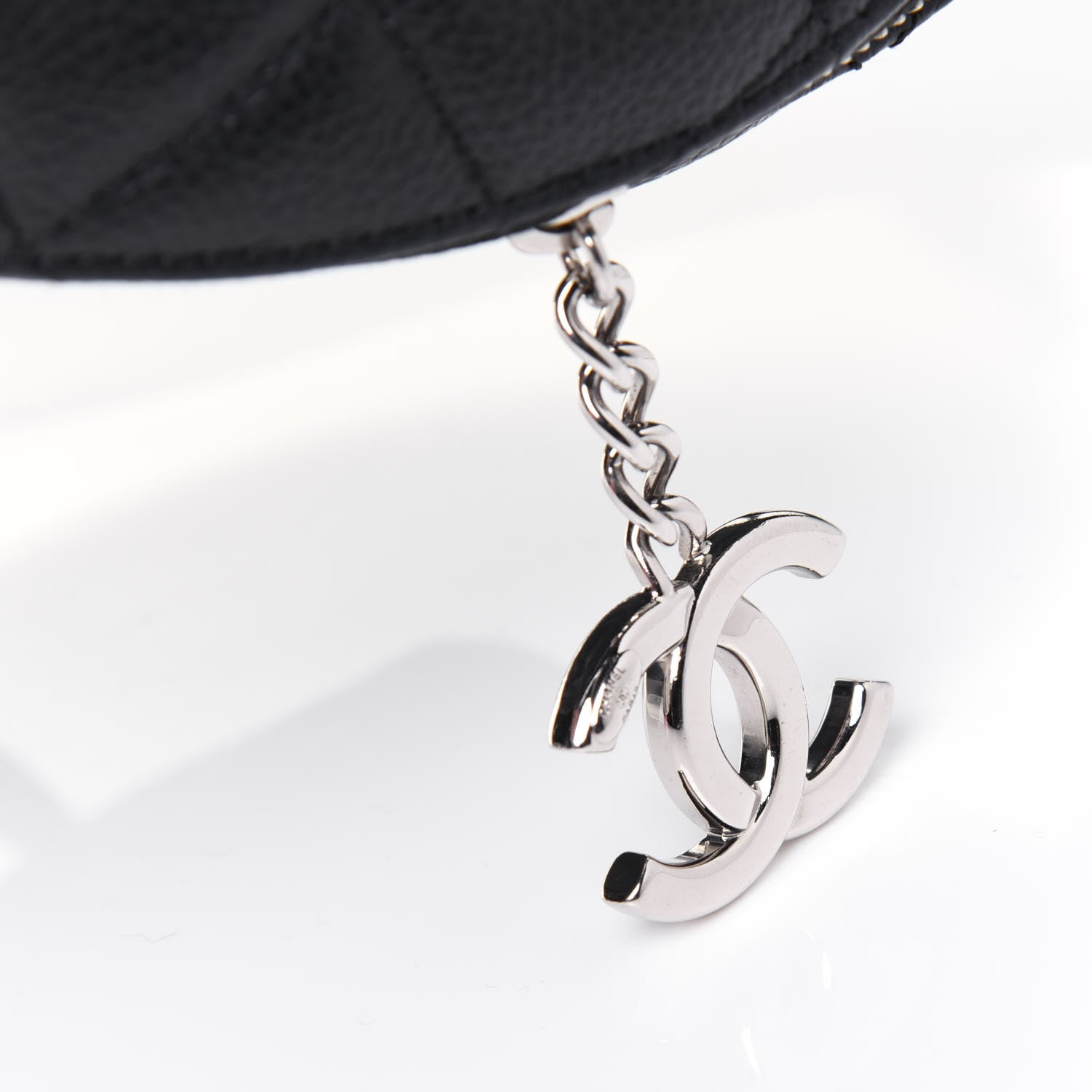 Chanel Grained Calfskin Quilted Waist Belt Bag Black 11 of 11