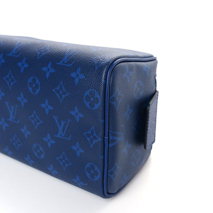 Louis Vuitton Taigarama Dopp Kit Toilet Pouch Cobalt 8 of 9