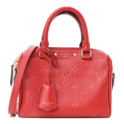 Louis Vuitton Empreinte Speedy Bandouliere 20 NM Cherry 1 of 10