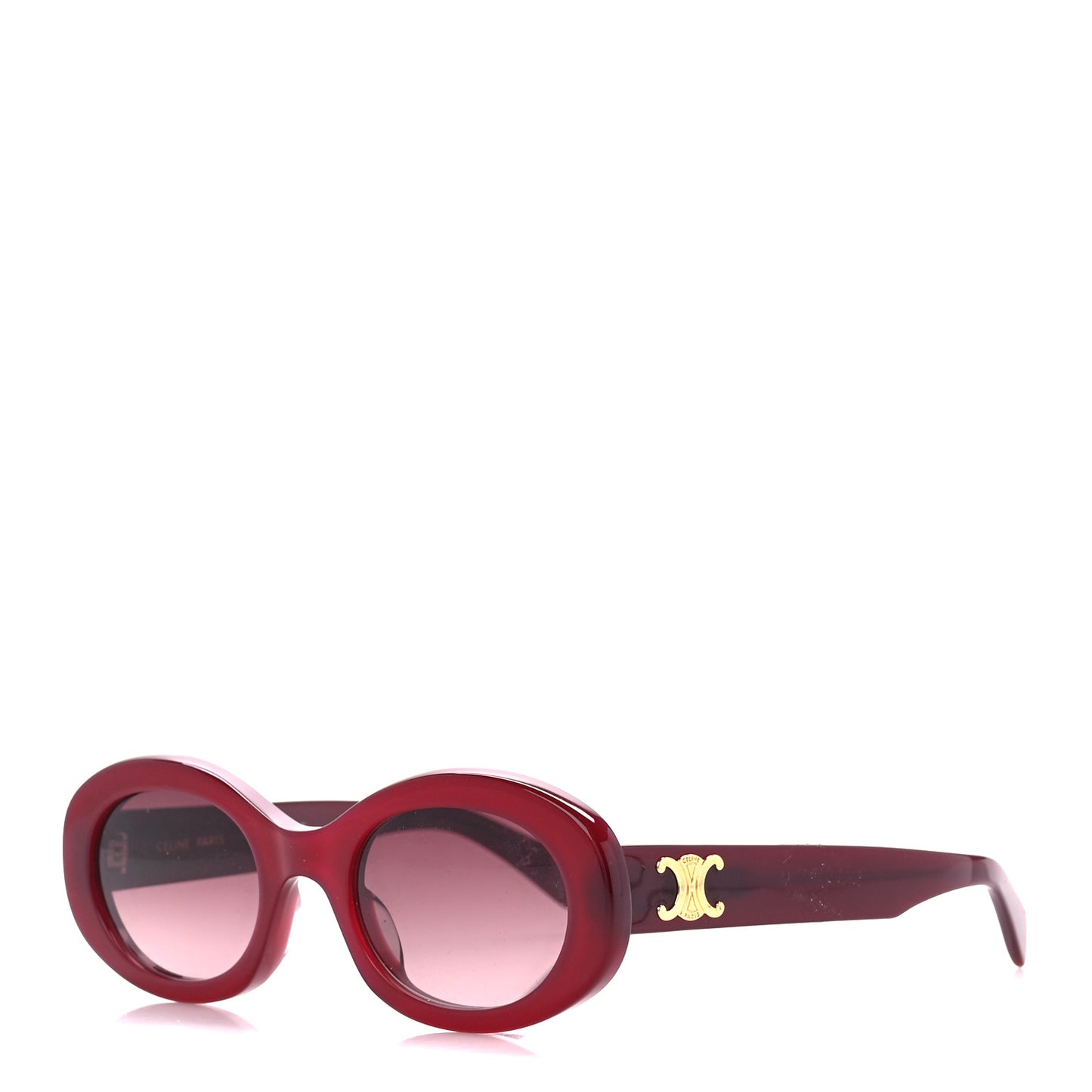 Acetate Triomphe 01 Sunglasses CL 40194U Milky Burgundy