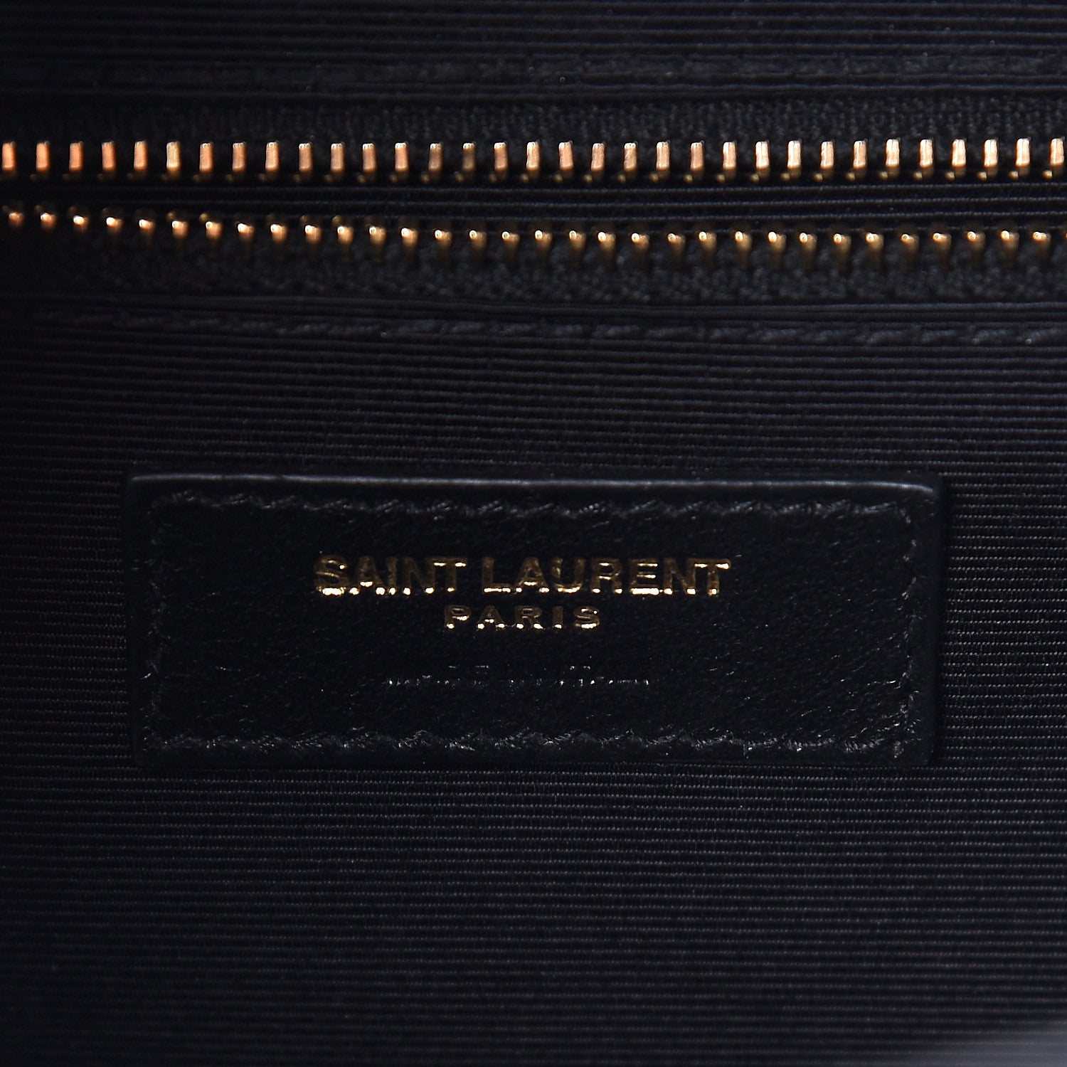 Saint Laurent Grain De Poudre Textured Mixed Matelasse Large Triquilt Monogram Satchel Black 7 of 14