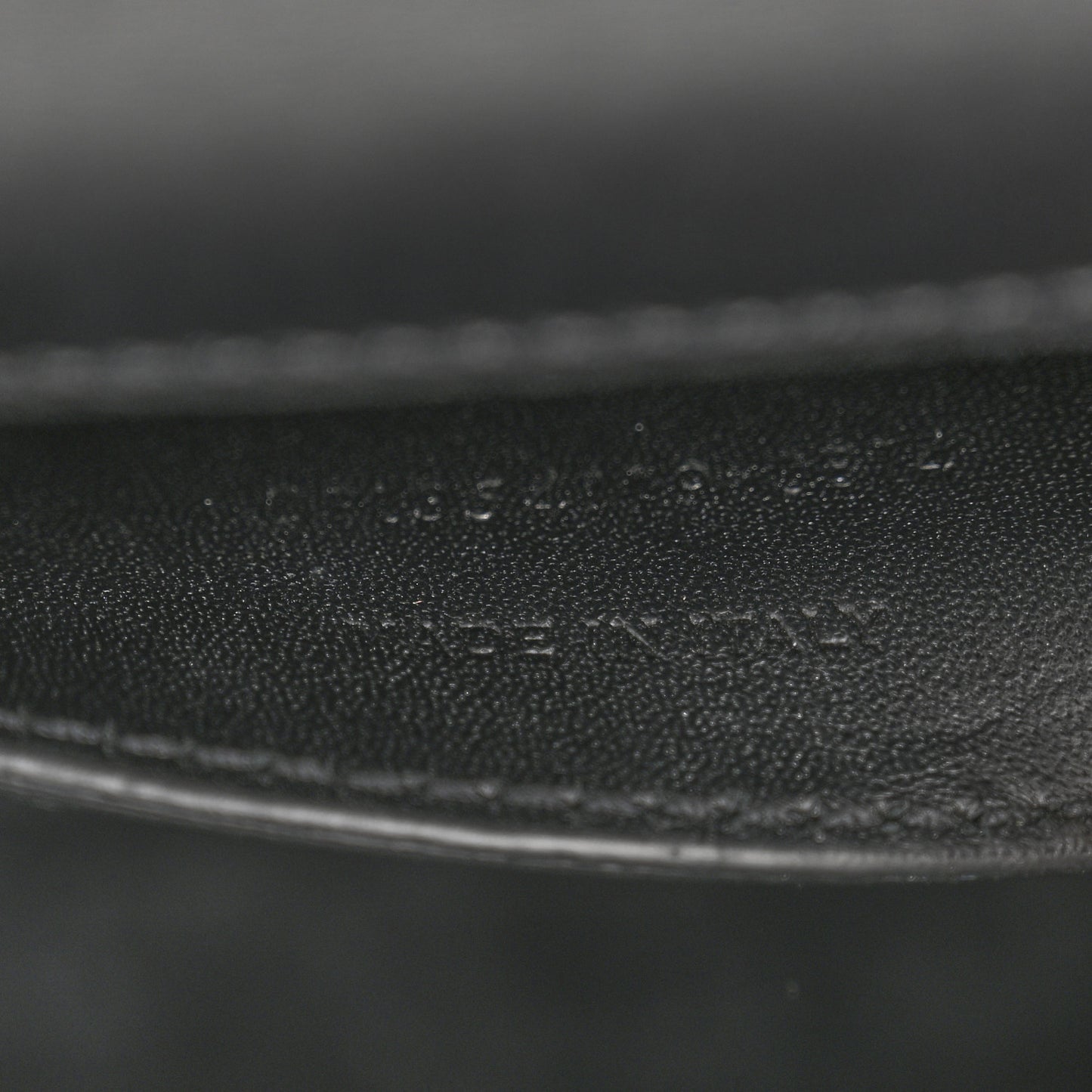 Smooth Calfskin Medium Classic Monogram Kate Tassel Satchel Black