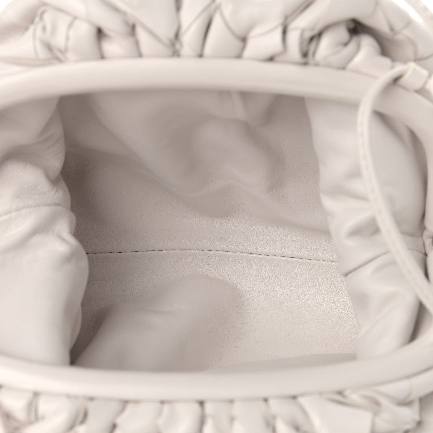 Nappa Intrecciato The Mini Pouch Plaster