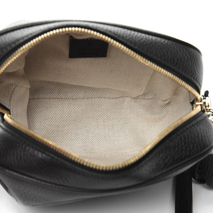 Gucci Pebbled Calfskin Small Soho Disco Bag Black 5 of 7