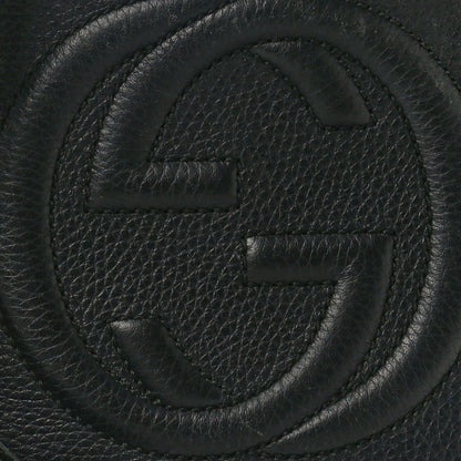Gucci Pebbled Calfskin Small Soho Disco Bag Black 8 of 14